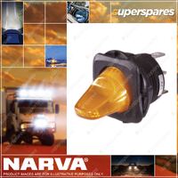 Narva Duckbill Off/On Toggle Switch With Amber LED 60270Bl Premium