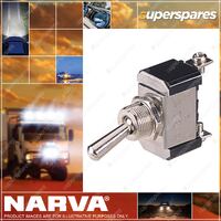 Narva Off/On Metal Toggle Switch 60055Bl Blister Type Pack Premium