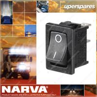 Narva Off/On Micro Rocker Switch 62060Bl Blister Type Pack Premium