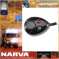 Narva Off/On Push/Push Switch LED Indicators Pre-Wired W/ Adhesive Back 60095Bl