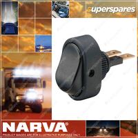 Narva Off / On Rocker Switch with push on terminal - Blister Type Pack