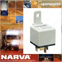 Narva Normally Open Relay 12V 5Pin 30Amp 68024Bl - Blister pack of 1