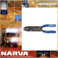 Narva Tradesman Crimping Tool 2.5mm - 6mm And Cuts Bolts M2.5 - M5 56504Bl