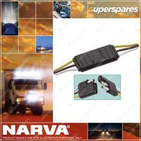 Narva Brand 3-Way Weatherproof Wiring Harness Connector 16A - one Pair