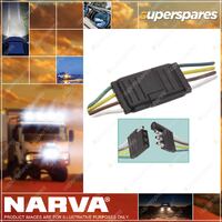 Narva 4-Way Weatherproof Harness Connector Cable 16A - Blister Pack