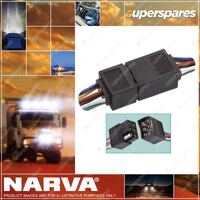 Narva 6-Way Weatherproof Harness Connector Cable 16A - Blister Pack