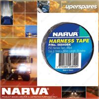 1 Roll Narva Black PVC Wiring Harness Tape - 0.13mm x 25mm 20 Meters