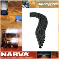 Narva Corrugated Split Cable Sleeve Tubing - 16mm X 3 Meters 56716-3