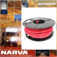 Narva Single Core Battery And Starter Cable 30 Meters Red 255Amp 5802-30Rd