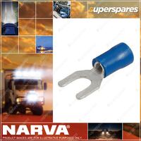 Narva Insulated Spade Terminals 4 mm Pack Of 21 56068Bl Premium Quality