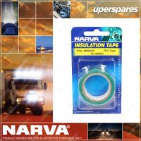 Narva Pvc Insulation Tape Length 5M Thickness 0.11mm Width 19mm Green 56805Gn
