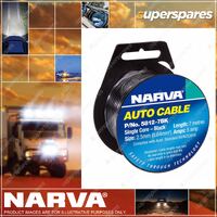 Narva 5Amp 2.5mm Single Core Electrical Cable Red 7M X 2.5mm 5812-7Rd