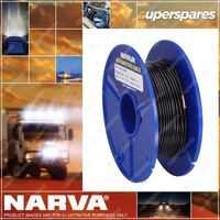 Narva Single Core Cable 3mm 30 Length Black 5813-30Bk Premium Quality