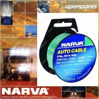 Narva 15Amp Single Core Electrical Cable 4mm X 4 Meters BLue Auto Cable
