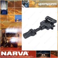 Narva 6 Pin Small Round Socket On Car To 7 Pin Flat Plug On Trailer 82220Bl
