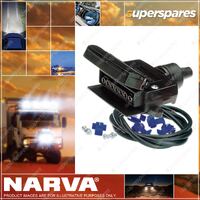 Narva 7 Pin Flat Trailer Socket Connector Kit with Terminal - Blister Pack