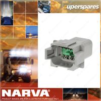 Narva 8 Way Male Waterproof DEUTSCH Connector Housings With Wedges & Terminals
