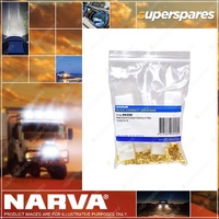 Narva 8 Way Male Quick Connect Connector Housings with Terminals 10 Pack