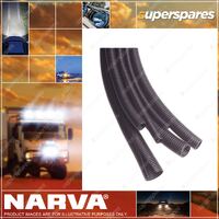 Narva Corrugated Split Sleeve Tubing 7mm Tube Size 200 meters Length