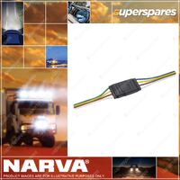 Narva 1 Pair 4 Way Weatherproof Harness Connector Features 270mm of cable