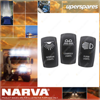 Narva Actuator Panel GPS/UHF/VHF Blister Pack Part NO. of 63278BL