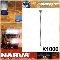 Narva Cable Tie Width x Length 4.8 X 200mm 1000 Pack Bundle Diameter 54mm