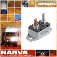 Narva 10 Amp Plastic Automatic Resetting Circuit Breaker with Straight Bracket