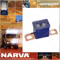 Narva 100 Amp Blue Color Fusible Link - Short Tab Box of 10 Part NO.of 53390