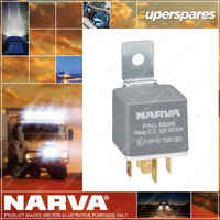 Narva 12 Volt 40A/30A Change-Over 5 Pin Braided Strap Relay With Diode