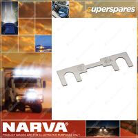 Narva Brand 150 Amp ANG Metal Fuse Strips 41mm x 11mm Pack of 10 54008