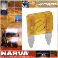 Narva 5 Amp Orange Color Mini Blade Fuse Box Of 50 Part NO.of 52705