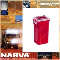 Narva 50 Amp Red Color Mini Female Fusible Links - Plug In Type Pack of 10