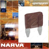 Narva 7.5 Amp Brown Color Mini Blade Fuse Box Of 50 Part NO.of 52707