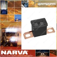 Narva 80 Amp Black Fusible Link - Short Tab Box of 10 Part NO.of 53380