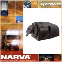 Narva Heavy Duty Surface Mount Accessory Socket Bulk Pack of 1 81025