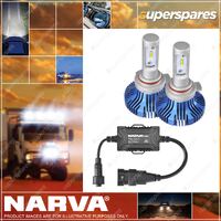 Narva Hir2 Globe 12 Volt / 24 Volt LED Headlight Conversion Kit 18012