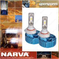 Narva HB3 12/24V L.E.D Conversion Kit Base P20D 9005 with Pair Headlight Globes