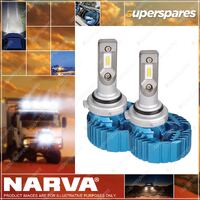 Narva HB4 12/24V L.E.D Conversion Kit Base P22D 9006 with Pair Headlight Globes