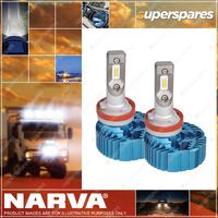 Narva H16 12 / 24V L.E.D Conversion Kit Base Pgj19-3 with Pair Headlight Globes
