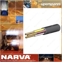 Narva 10Amps 3mm 3 Core Cable 100M White Yellow Color Brown Color