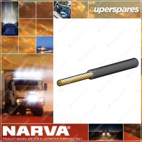 Narva 15 Amps 4mm Black Single Core Cable Length 30 Meters 5814-30BK