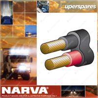 Narva 225A 2 B&S Twin Core Sheath Battery Cable 30M Red Color/Black Black Sheath