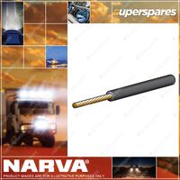 Narva 5 Amps 2.5mm Black Colour Single Core Cable Length 100 Meters