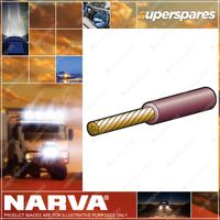 Narva 50 Amps Single Core Cable 6mm Brown Single Core Cable Length 30m