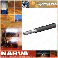 Narva 15 Amps Black Colour 4mm Marine Cable Length 30 Meters 5814M-30BK