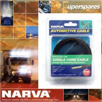 Narva 15 Amps 4mm Black Single Core Cable Length 10 Meters 5814-10BK