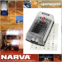 Narva 12-Way STD Ats Blade Fuse Or Plug-In Type Circuit Breaker Block Blister 1