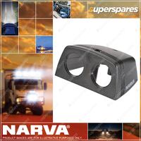 Narva Twin Blank Surface Mount Housing Blister Pack Part NO. of 81179BL