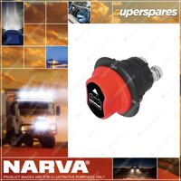 Narva Red Plastic Keyed Knob To Suit 100A Rotary Battery Master Switch