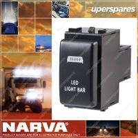 Narva Switch W/ Light Bar for nissan Pathfinder R51 Navara D40 Patrol GU X-Trail